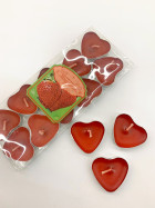 VELA DECORATIVA CORAÇÃO